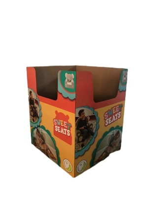 Conception en fente Palette pleine Carton pliable Marché d'emballage à double paroi 7 paroi pliée