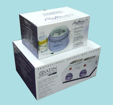Boîtes d'expédition express internationales recyclables avec fermeture à clapet